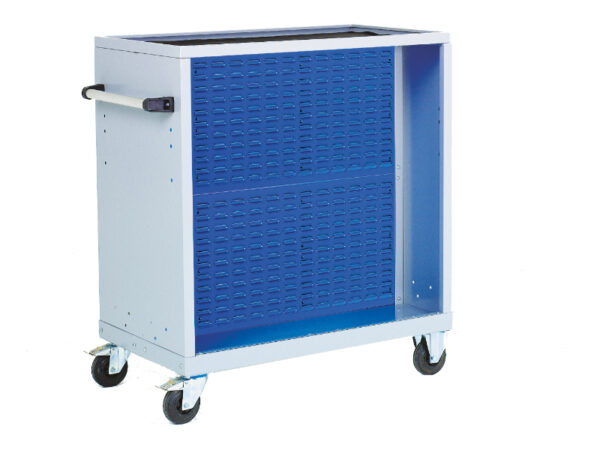 Bott CNC Tool Trolley - Tool Trolley for Use with Bott Tool Blocks. WxDxH: 1115X600X1150mm Ral 7035/5010 _SKU-10403013.11