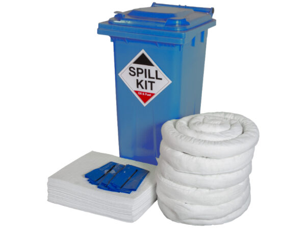 120 Litre Oil Wheelie Bin Spill Kit - SKU OSK120WL