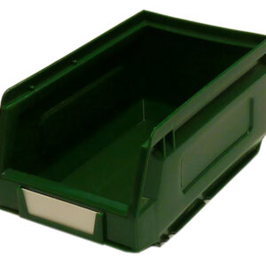 Green Plastic Parts Storage Bins - Plastic Bin Kit 2002 (Pack of 24). WxDxH: 103X165X83mm Green _SKU-13031026