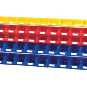 Small Parts Boxes - Plastic Bin Kit Mixed (Pack of 45). Mixed Colours _SKU-13031092
