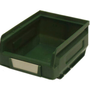 Plastic Spare Parts Bins Green - Plastic Bin Kit 2001-B (Pack of 24). WxDxH: 103X120X62mm Green _SKU-13031130