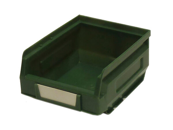 Plastic Spare Parts Bins Green - Plastic Bin Kit 2001-B (Pack of 24). WxDxH: 103X120X62mm Green _SKU-13031130