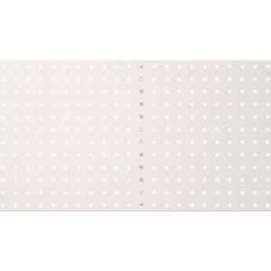 Perfo Panel Horizontal. WxDxH: 991X13X457mm In 4 Colours _SKU-14025117.11 - Light Grey
