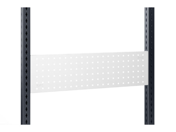 Perfo Rear Frame Panel for System Width 450mm. - WxDxH: 398X36X240mm Ral 7035 _SKU-14025340.16