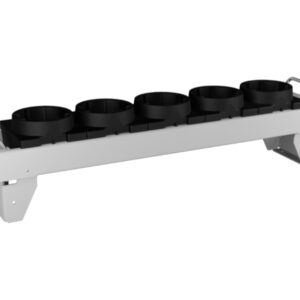 Bott CNC Tool Carrier ISO - CNC Tool Carrier ISO 50/BT50/SK50 (5 Location). WxDxH: 590X125X110mm Ral 7035 _SKU-15001016.16