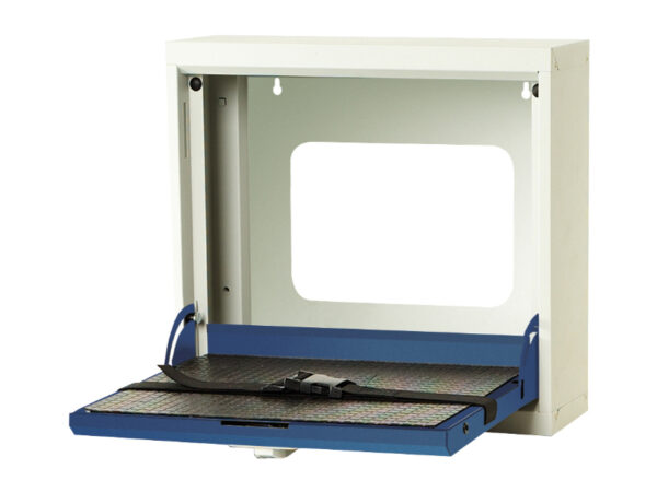 Wall Mounted Laptop Storage Cabinet - Bott Verso WxDxH: 500X150X410mm Ral 7035 / In 4 Colours _SKU-16912350.11