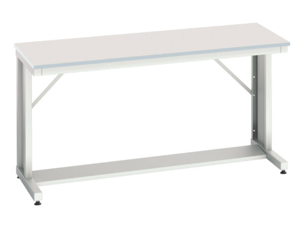 Bott Verso Workbench Worktop - Verso Cantilever Bench with Mfc Worktop. WxDxH: 1500X600X780mm Ral 7035 _SKU-16922305.16