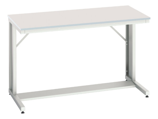 Bott Framework Cantilever Workbench - WxDxH: 1500X800X930mm Ral 7035 _SKU-16922327.16