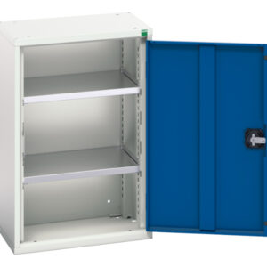 Bott Wall Cupboard Storage - Verso Wall Cupboard Storage with 2 Shelves. WxDxH: 525X350X800mm Ral 7035/5010 _SKU-16926008.11