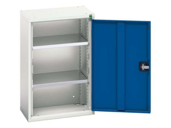 Bott Wall Cupboard Storage - Verso Wall Cupboard Storage with 2 Shelves. WxDxH: 525X350X800mm Ral 7035/5010 _SKU-16926008.11