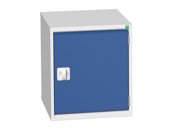Industrial Shelf Cupboard Storage - Verso Shelf Cupboard Storage with 1 Shelf. WxDxH: 525X550X600mm Ral 7035/5010 _SKU-16926032.11