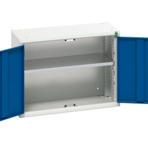 Bott Verso Wall Shelf Cupboard Storage with 1 Shelf - WxDxH: 800X350X600mm Ral 7035/5010 _SKU-16926102.11