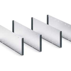 Verso Adjustable Metal Divider Kit - 5 Compartment for Storage Cabinet -WxDxH: 800X550X175mm Galvanised Steel _SKU-16926821.51