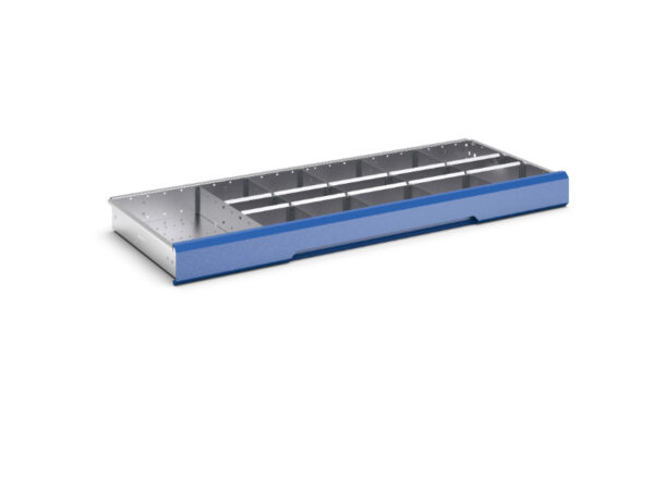 Verso Adjustable Metal Divider Kit 16 Compartment for Storage Cabinet - WxDxH: 1300X550X175mm Galvanised Steel _SKU-16926863.51