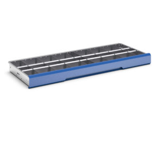 Verso Adjustable Metal Divider Kit 27 Compartment for Storage Cabinet - WxDxH: 1300X550X175mm Galvanised Steel _SKU-16926865.51