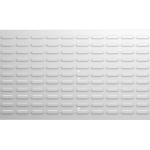 Verso Cupboard Storage Backpanel Kit Louvre - for 800mm Wide Cupboard Storage. Wxh: 770X457mm Ral 7035 _SKU-16926939.16