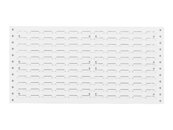 Storage Bin Panel - Verso Cupboard Storage Backpanel Kit Louvre for 1050mm Wide Cupboard Storage. Wxh: 1020X457mm Ral 7035 _SKU-16926941.16