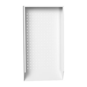 Verso Lectern Perfo Backpanel . WxDxH: 525X75X870mm Ral 7035 _SKU-16926981.16