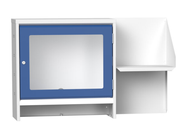 Bott Computer File Holder - Verso Computer Cbd File Holder Shelf . W: 350mm Ral 7035 _SKU-16928050.16