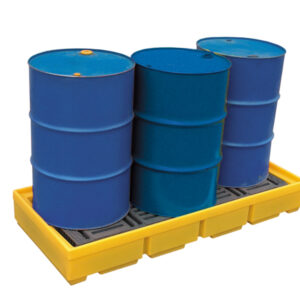 For the best oil drum storage which ensures that drips and leaks are contained safely you need our Spill Containment Pallets - SKU BP3