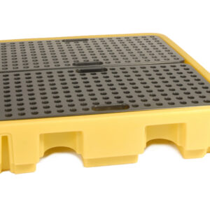 For the best oil drum storage which ensures that drips and leaks are contained safely you need our spill pallets for drums SKU - SKU BPFE4