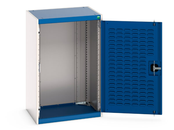 Bott Cubio Louvre Bin Cupboard Storage - WxDxH: 650X525X1000mm Ral 7035/5010 _SKU-40011014.11V