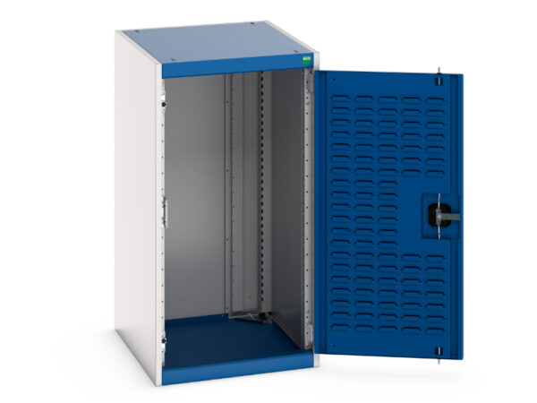 Industrial Metal Cupboard Storages with Bin Storage Doors - WxDxH: 525X650X1000mm Ral 7035/5010 _SKU-40018088.11V