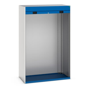 Roller Shutter Steel Cupboard Storage - WxDxH: 1300X650X2000mm Ral 7035/5010 _SKU-40201008.11V