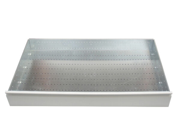 Cubio Internal Drawer Kit 175mm High 75Kg for 1300X525 Models. WxDxH: 1175X400X175mm Ral 7035 _SKU-40522023.16V