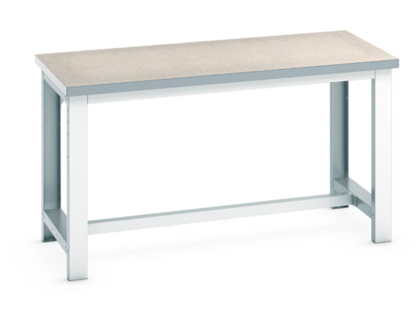 Cubio Framework Bench (Lino) . WxDxH: 1500X750X840mm Ral 7035 _SKU-41003084.16V