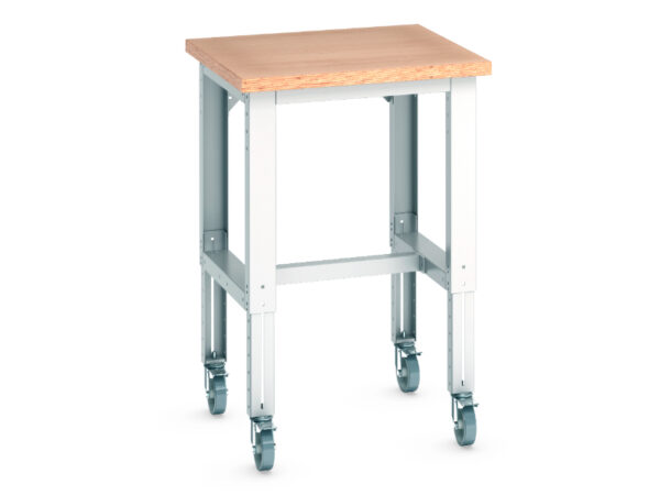 Cubio Mobile Bench Adj Height (Mpx) . WxDxH: 750X750X840-1140mm Ral 7035 _SKU-41003265.16V