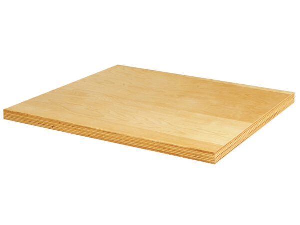 Cubio Worktop Multiplex. WxDxH: 800X525X40mm Brown - Natural Wood _SKU-41201011. 08V