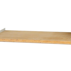 Cubio Cupboard Storage Multiplex Shelf for 1300X650 Cupboard Storages. WxDxH: 1220X593X25mm Brown - Natural Wood _SKU-41201030. 08V