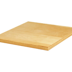 Cubio Worktop Multiplex. WxDxH: 750X750X40mm Brown - Natural Wood _SKU-41201031. 08V