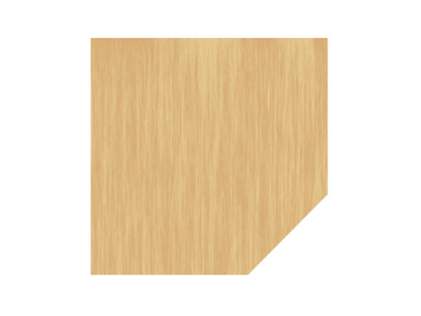 Cubio Corner Worktop Multiplex. WxDxH: 1500X1500X40mm Brown - Natural Wood _SKU-41201067. 08V