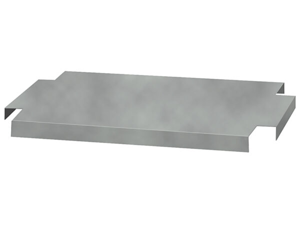 Cubio Drop In Base for 525 X 525mm Cupboard Storage - WxDxH: 445X468X50mm Galvanised Steel _SKU-42101030.51V