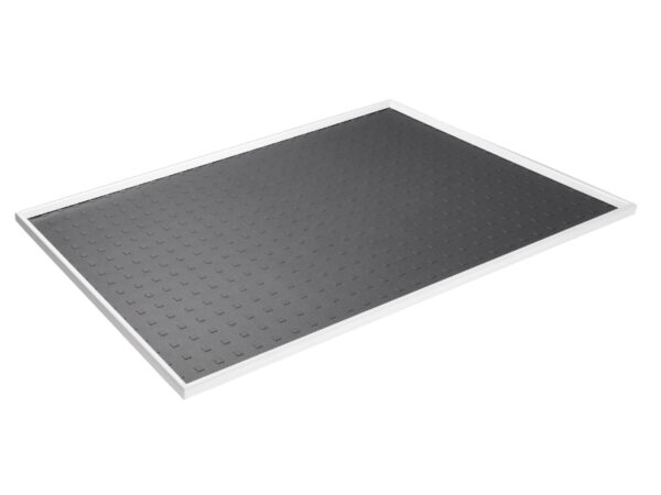 Cubio Top Tray with Inlaid Mat for 1300 X 650mm Storage Cabinet / Cupboard Storage. WxDxH: 1300X650X15mm Ral 7035 _SKU-42102020.16V