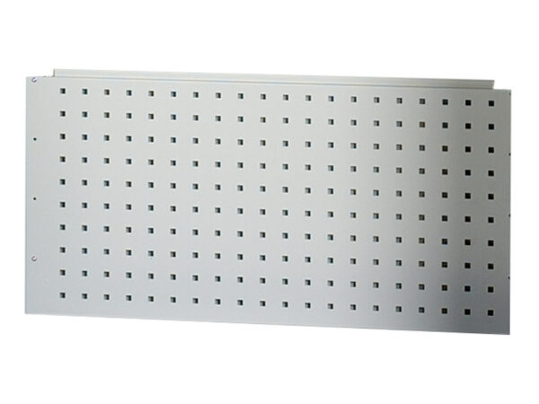 Cubio Cupboard Storage Backpanel Perfo - for 800mm Wide Cupboard Storage. Wxh: 580X350mm Ral 7035 _SKU-43005001.16V