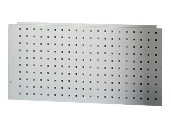 Perfo Back Panel 1M Wide - Cubio Backpanel Perfo, for 1050mm Wide Cupboard Storage. Wxh: 830X450mm Ral 7035 _SKU-43005006.16V