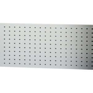 Heavy Duty Tool Pegboard for Workshop Cupboard Storage - Cubio Backpanel Perfo, for 1300mm Wide Cupboard Storage. Wxh: 1080X350mm Ral 7035 _SKU-43005007.16V