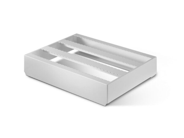 CNC Tool Storage Cabinet - CNC Drawer Insert for 525Wx650D Storage Cabinets - 45 Sections. WxDxH: 400X525X125mm Ral 7035 _SKU-43013012.16V
