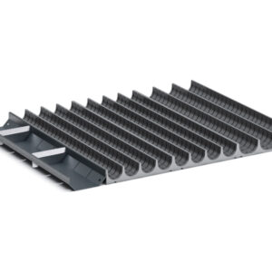 Cubio Trough Block Divider Kit 33 Compartment for Storage Cabinet - WxDxH: 650X525X28mm Plastic Ral 7011 _SKU-43020009