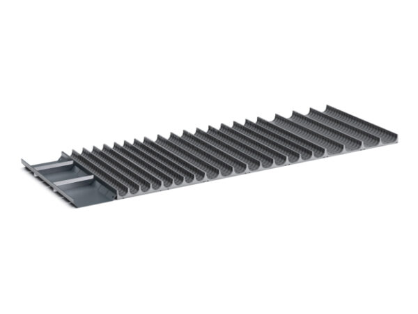 Cubio Trough Block Divider Kit 55 Compartment for Storage Cabinet - WxDxH: 1300X525X28mm Plastic Ral 7011 _SKU-43020016