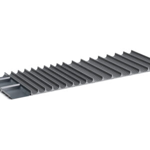 Cubio Trough Block Divider Kit 51 Compartment for Storage Cabinet - WxDxH: 1300X525X28mm Plastic Ral 7011 _SKU-43020017