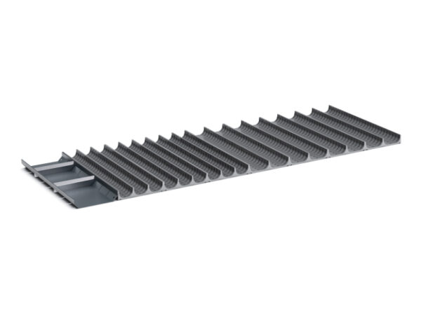 Cubio Trough Block Divider Kit 51 Compartment for Storage Cabinet - WxDxH: 1300X525X28mm Plastic Ral 7011 _SKU-43020017