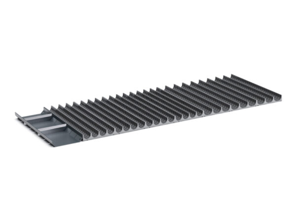 Cubio Trough Block Divider Kit 59 Compartment for Storage Cabinet - WxDxH: 1300X525X28mm Plastic Ral 7011 _SKU-43020018