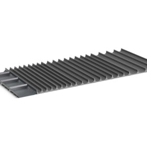Cubio Trough Block Divider Kit 84 Compartment for Storage Cabinet - WxDxH: 1300X650X28mm Plastic Ral 7011 _SKU-43020031