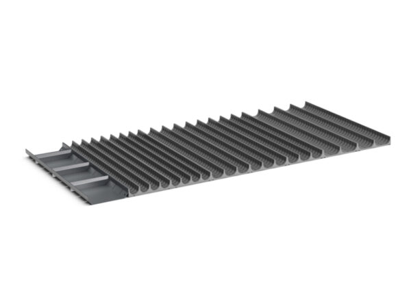 Cubio Trough Block Divider Kit 84 Compartment for Storage Cabinet - WxDxH: 1300X650X28mm Plastic Ral 7011 _SKU-43020031