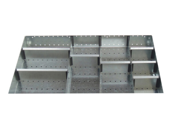 Cubio Adjustable Divider Kit 11 Compartment for Storage Cabinet - WxDxH: 800X525X75mm Galvanised Steel _SKU-43020652.51