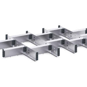 Cubio Adjustable Divider Kit 15 Compartment for Storage Cabinet - WxDxH: 800X525X75mm Galvanised Steel _SKU-43020653.51
